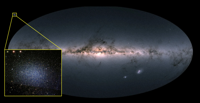 Strangely massive black hole discovered in Milky Way satellite galaxy